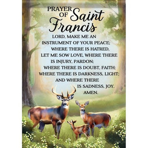 Flag-Garden-Dura Soft-St. Francis Prayer (12.5" x 18")