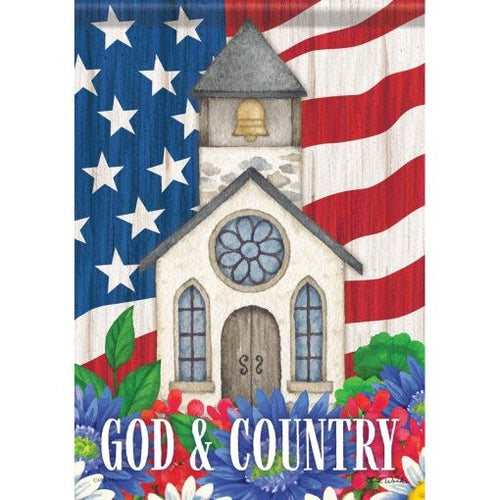 Flag-Garden-Dura Soft-God & Country (12.5