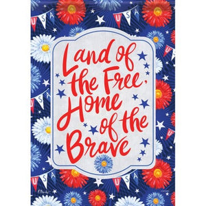 Flag-Garden-Dura Soft-USA Daisy (12.5" x 18")