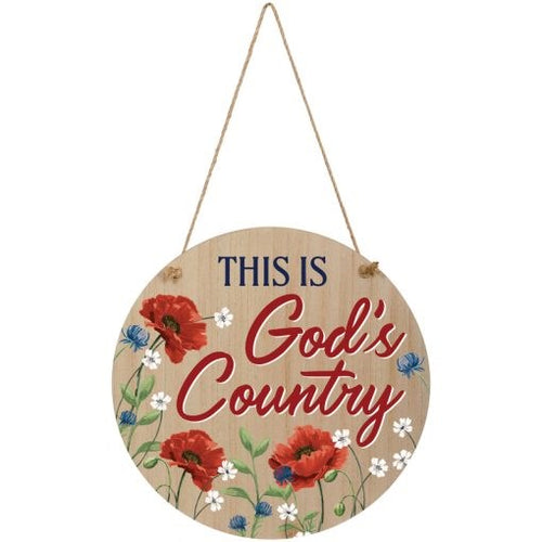 Wall Decor-God's Country (14
