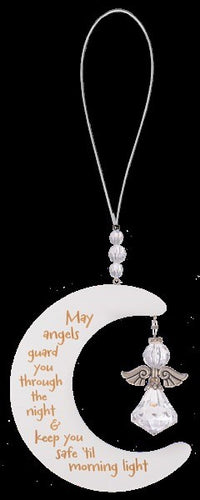Ornament-Moon Angel (5.75