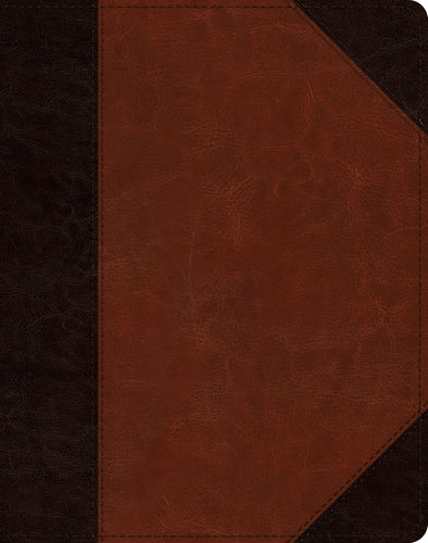 ESV Single Column Journaling Bible-Brown/Cordovan Portfolio Design Trutone                                              