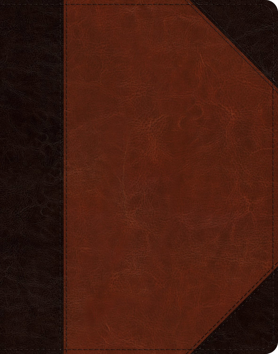 ESV Single Column Journaling Bible-Brown/Cordovan Portfolio Design Trutone                                              