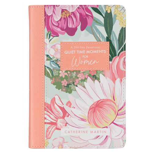Devotional-Quiet Time Moments for Women-Faux Leather                                                                    