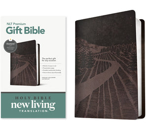 NLT Premium Gift Bible  Filament Enabled-Starlight Path Brown LeatherLike                                               