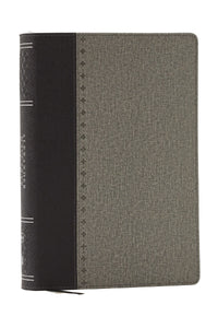 NKJV Alexander Maclaren Study Bible (Comfort Print)-Black/Gray Leathersoft                                              