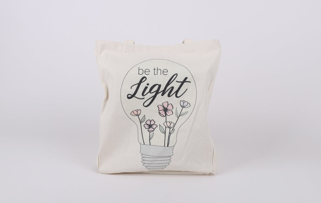 Tote-Be The Light-Cotton (16.25