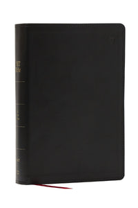 NET Bible  Full Notes Edition (Comfort Print)-Black Leathersoft                                                         