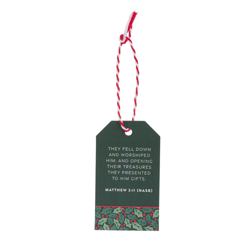 Gift Tags-Christmas Plaid (Set of 16)                                                                                   