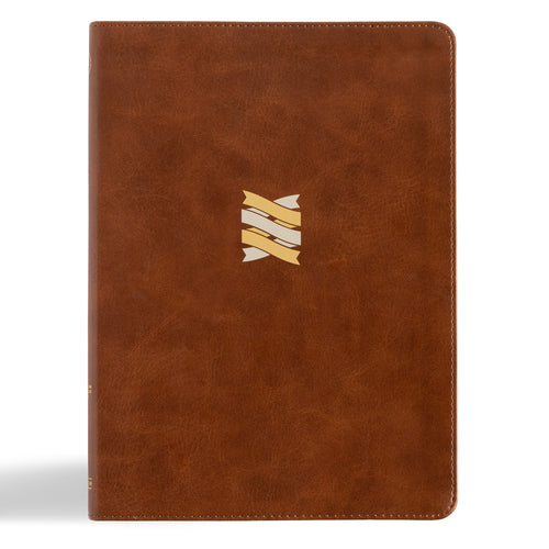 CSB Connecting Scripture New Testament-Brown LeatherTouch                                                               