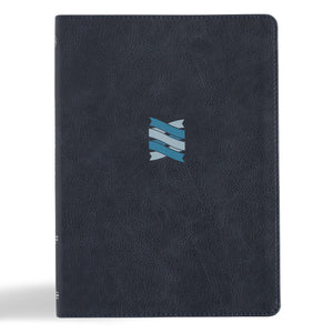 CSB Connecting Scripture New Testament-Slate LeatherTouch                                                               