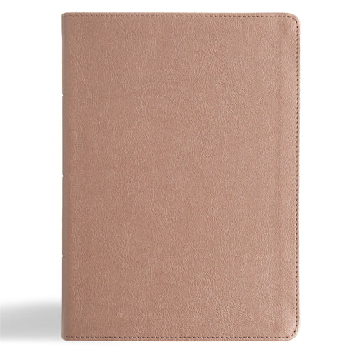 KJV Study Bible/Personal Size Edition-Rose Gold LeatherTouch                                                            