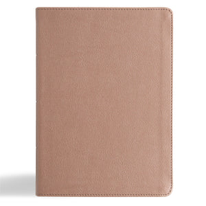 KJV Study Bible/Personal Size Edition-Rose Gold LeatherTouch                                                            
