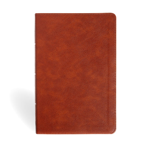 NASB 2020 Personal Size Giant Print Bible-Burnt Sienna LeatherTouch Indexed                                             