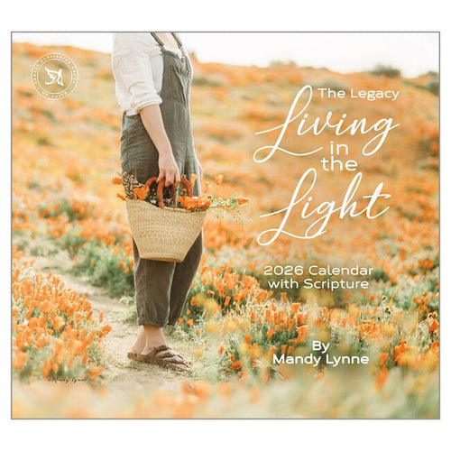 2026 Wall Calendar-Living In The Light (13.66