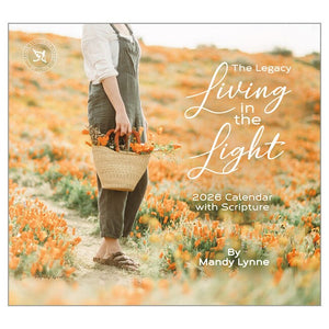 2026 Wall Calendar-Living In The Light (13.66" x 12")                                                                   