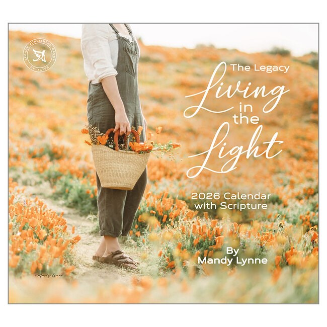 2026 Wall Calendar-Living In The Light (13.66