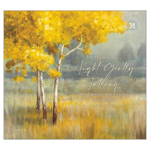 2026 Wall Calendar-Light Gently Falling (13.66