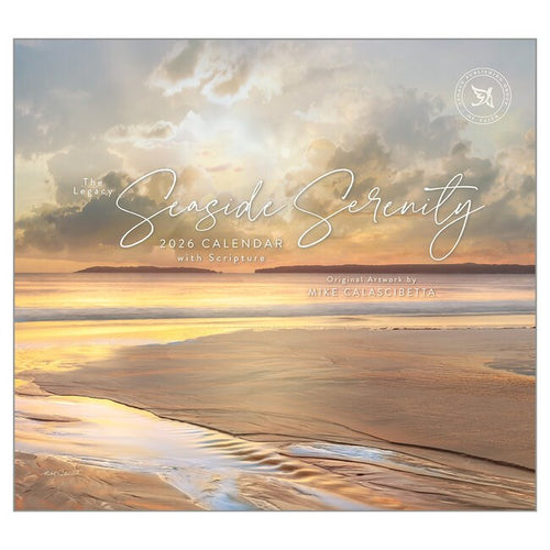 2026 Wall Calendar-Seaside Serenity (13.66