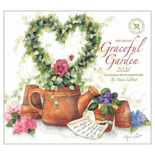 2026 Wall Calendar-Graceful Garden (13.66
