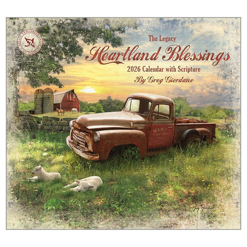 2026 Wall Calendar-Heartland Blessings (13.66