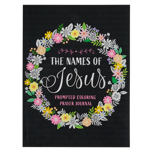 Prayer Journal-Coloring-The Names Of Jesus Prompted                                                                     