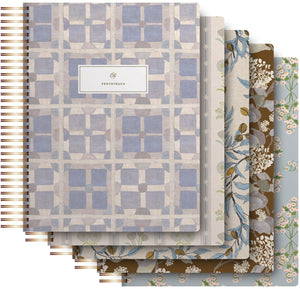 ESV Spiral-Bound Journaling Bible  Five-Volume Set (Artwork by Lulie Wallace)-Hardcover                                 