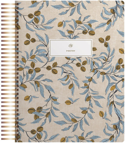 ESV Spiral-Bound Journaling Bible  Poetry (Artwork by Lulie Wallace)-Hardcover                                          