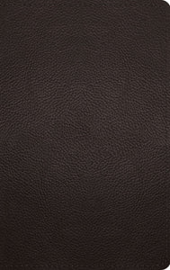 ESV Thinline Bible (RL)-Deep Brown Buffalo Leather                                                                      