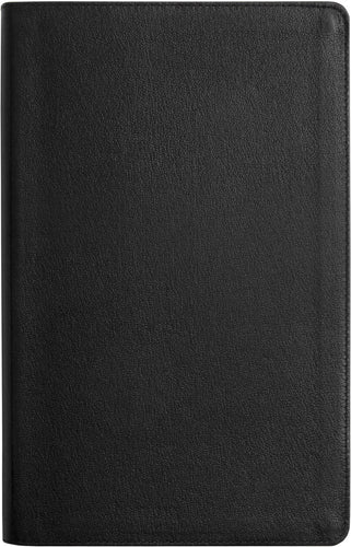ESV Thinline Bible (RL)-Black Genuine Leather                                                                           