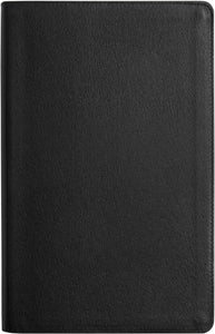 ESV Thinline Bible (RL)-Black Genuine Leather                                                                           