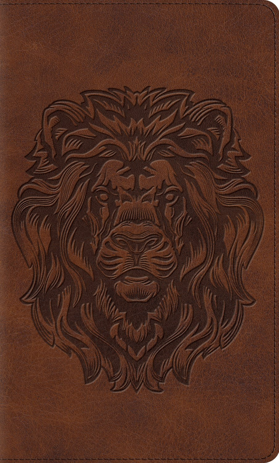 ESV Thinline Bible (RL)-Brown  Royal Lion Design TruTone                                                                