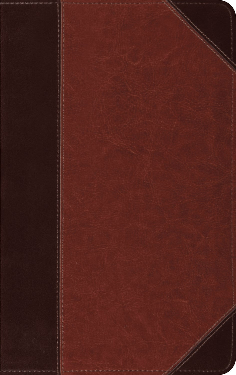 ESV Thinline Bible (RL)-Brown/Cordovan  Portfolio Design TruTone                                                        