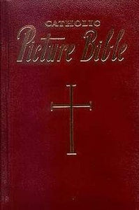 New Catholic Picture Bible-Burgundy Hardcover