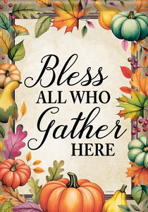 Flag-Garden-Durasoft-Bless All (12.5" x 18")                                                                            