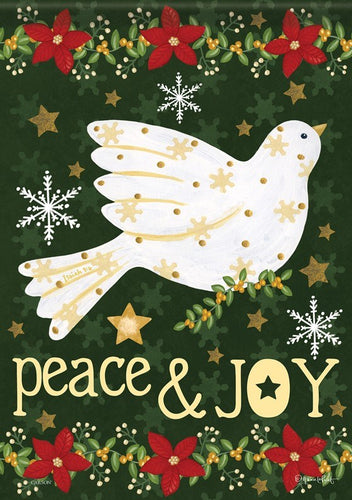 Flag-Garden-Durasoft-Peace & Joy (12.5