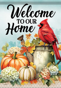 Flag-Garden-Durasoft-Harvest Cardinal (12.5" x 18")                                                                     