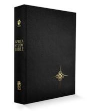 NLT Africa Study Bible (Black Leather) (English)