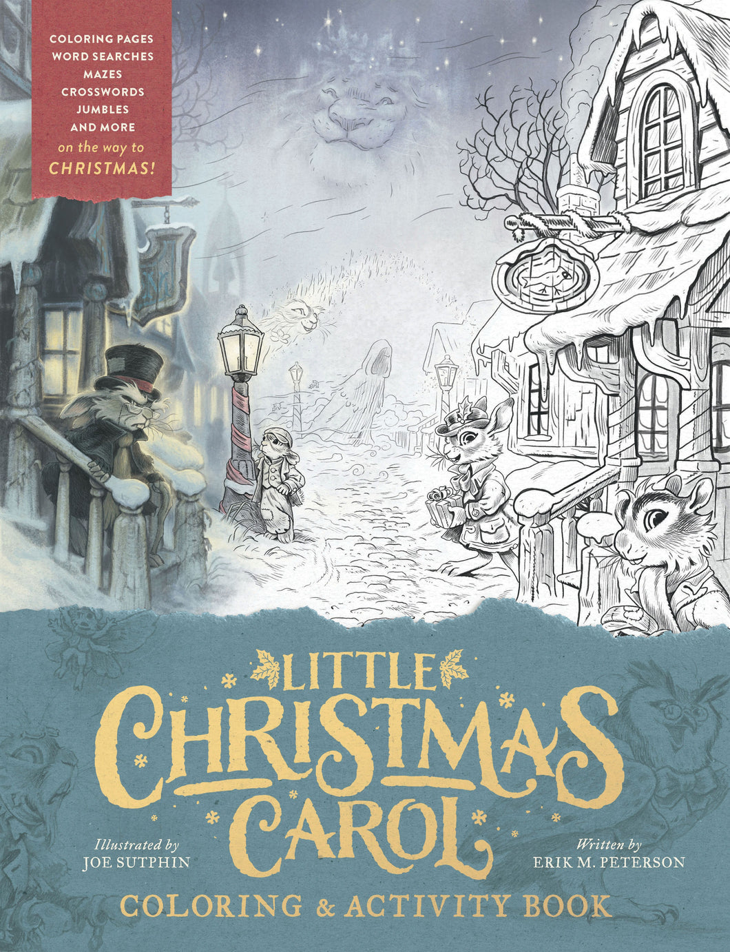 Little Christmas Carol Coloring & Activity Book                                                                         