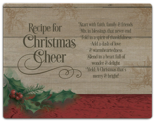 Cutting Board-Mini-Recipe For Christmas Cheer (11