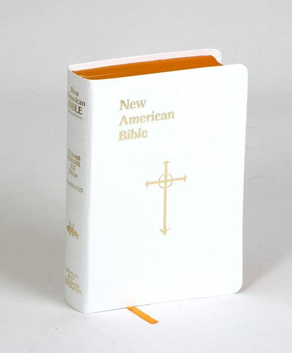 NABRE St. Joseph Edition Personal Size Bible-White Imitation Leather