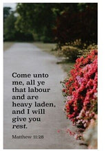 Bulletin-All Ye That Labour/Come Unto Me  All Ye That Labour... (Pack Of 100)