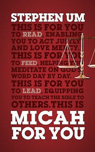 Micah For You (God's Word For You)-Softcover