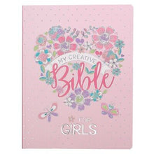 ESV My Creative Bible For Girls-Pink Floral Faux Leather