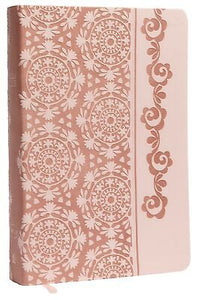 NKJV Devotional Bible For Women-Pink LeatherSoft