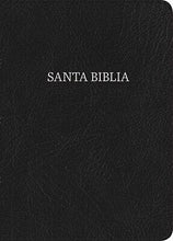 RVR 1960 Hand Size Giant Print Bible (Biblia Letra Grande Tamano Manual)-Black Bonded Leather Indexed
