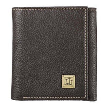 Wallet-Genuine Leather-John 3:16/Crosses-Trifold-Brown