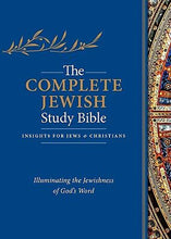 The Complete Jewish Study Bible-Black Genuine Calfskin Leather Indexed