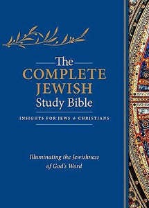 The Complete Jewish Study Bible-Black Genuine Calfskin Leather Indexed