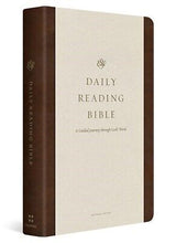 ESV Daily Reading Bible-Brown TruTone